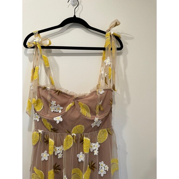 NWT For Love And Lemons Fruitpunch Sequin Mini Dress Size Large - Picture 9 of 12